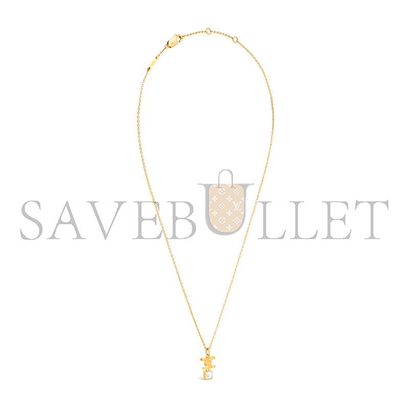 Ce1i*e triomphe twinkle necklace 461vj6brs.35or